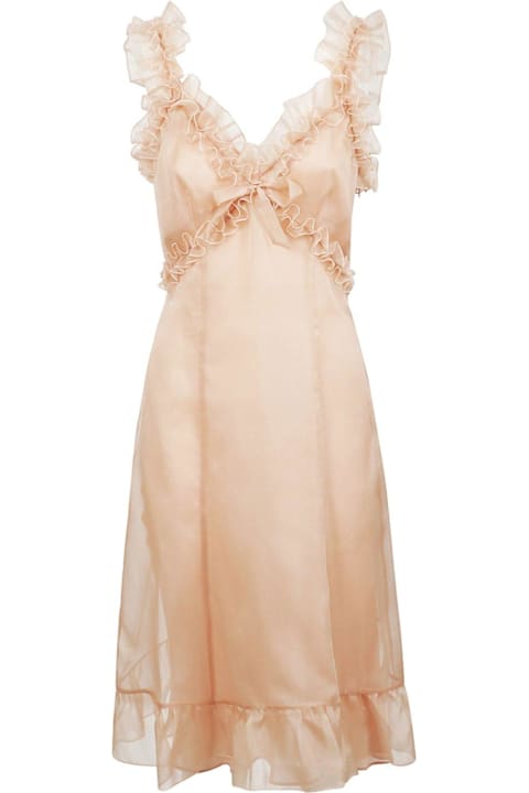 Alessandra Rich Dresses for Women Alessandra Rich Organza Slip Dress