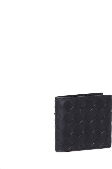 メンズ Bottega Venetaの財布 Bottega Veneta Woven Bi-fold Wallet
