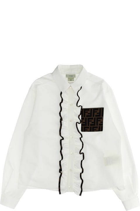 Topwear for Boys Fendi 'ff' Shirt