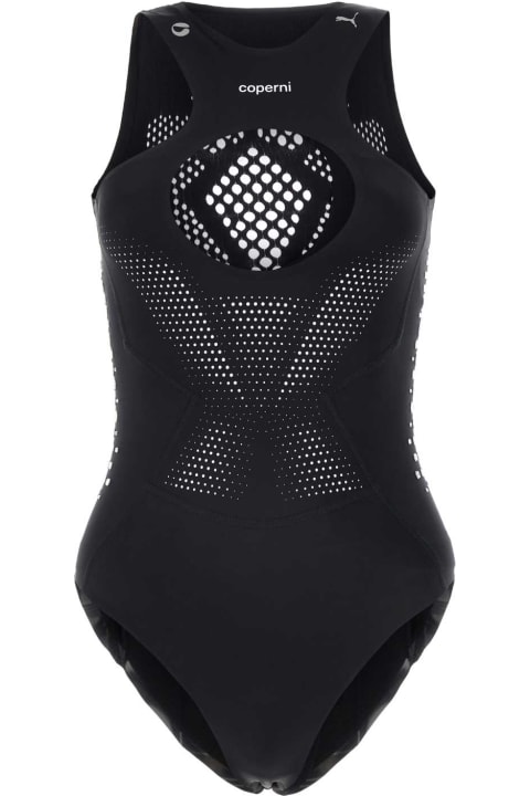 Coperni Underwear & Nightwear for Women Coperni Black Stretch Nylon Coperni X Puma Bodysuit
