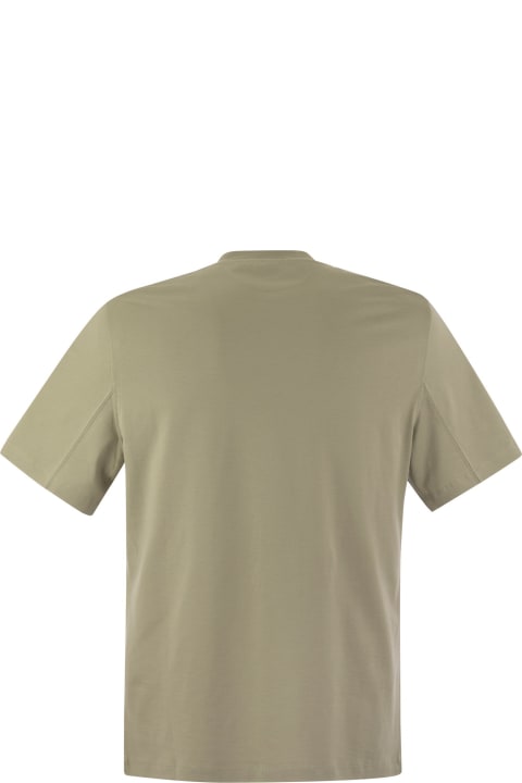 Brunello Cucinelli for Men Brunello Cucinelli Cotton Jersey T-shirt With Print