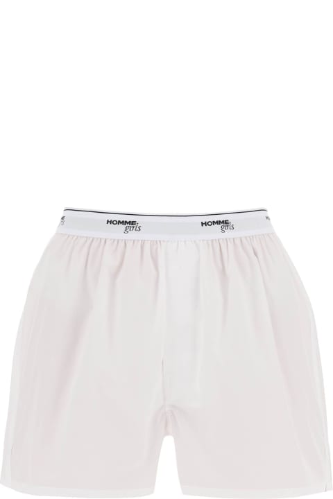 HommeGirls Pants & Shorts for Women HommeGirls Cotton Boxer Shorts
