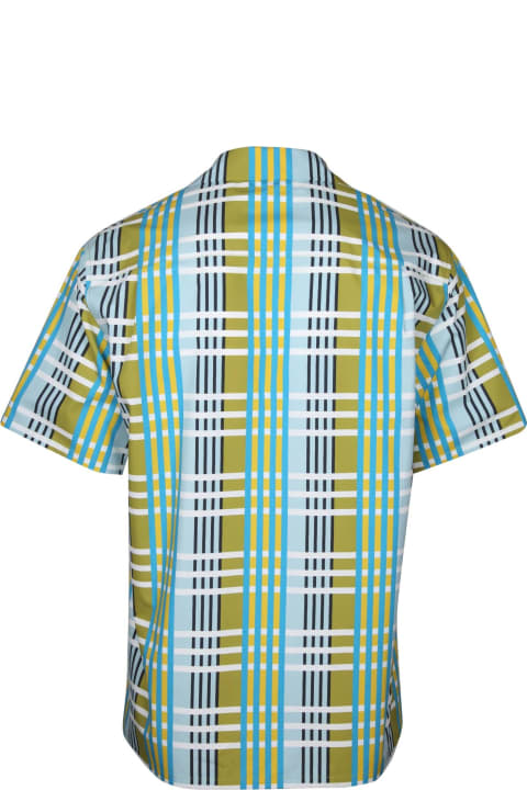 Lanvin for Men Lanvin Striped Print Cotton Shirt Striped