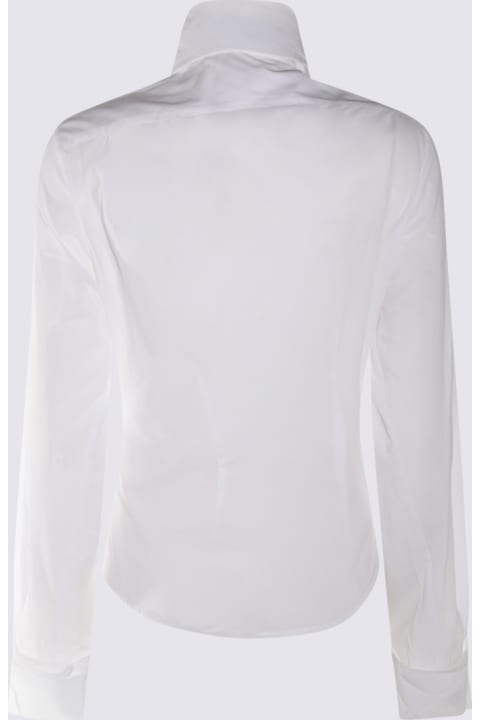 Vivienne Westwood Topwear for Women Vivienne Westwood White Cotton Ruffled Shirt