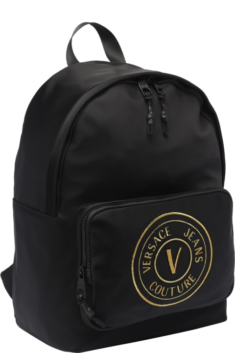 Versace Jeans Couture Backpacks for Men Versace Jeans Couture V-emblem Backpack