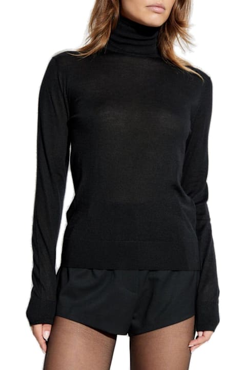Dolce & Gabbana Sweaters for Women Dolce & Gabbana Turtleneck Knitted Jumper