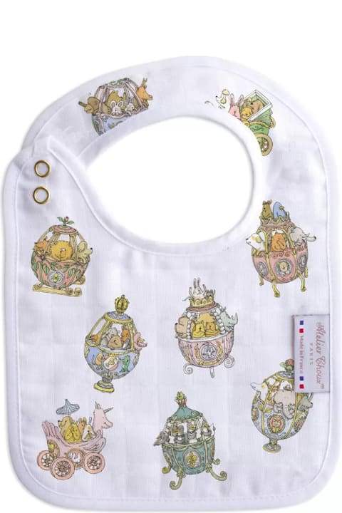 Accessories & Gifts for Baby Girls Atelier Choux Small Bib Ferris Wheel