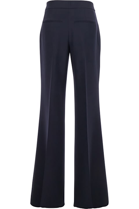 The Seafarer for Men The Seafarer 'sabine' Blue Pants In Virgin Wool And Cashmere Blend Woman