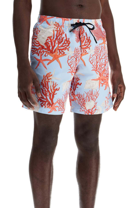 Swimwear for Men Versace Baroque Bermuda Shorts