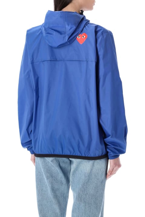 Coats & Jackets for Women Comme des Garçons Play Waterproof Hooded Jacket