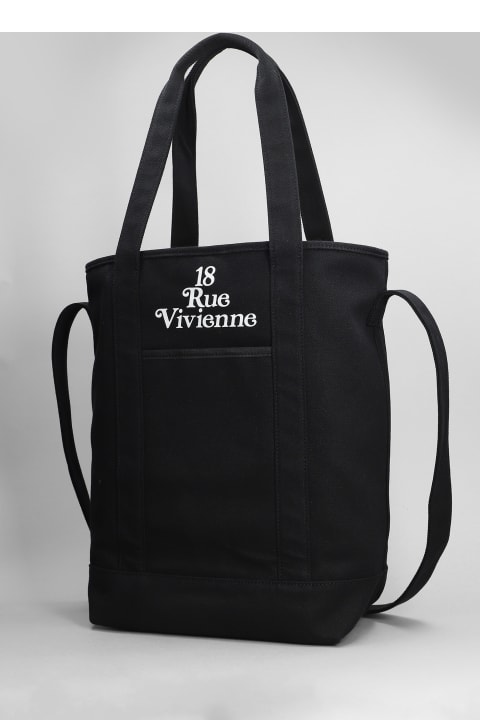 Bags for Men Kenzo Tote In Black Cotton