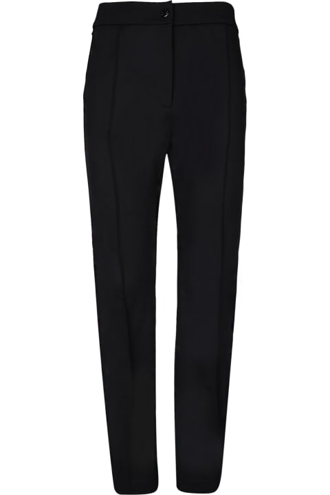 Moncler Sale for Women Moncler Black Technical Jersey Pants
