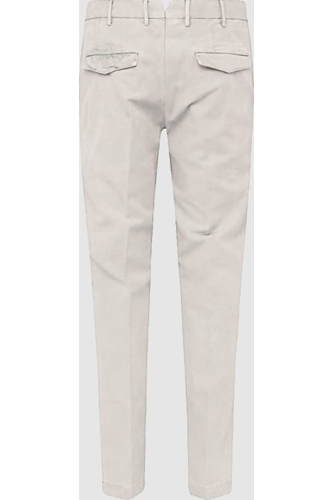 PT01 Clothing for Men PT01 Light Grey Cotton Pants