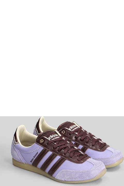 Adidas Originals by Wales Bonner Japan Sneakers In Viola Suede And Fabric