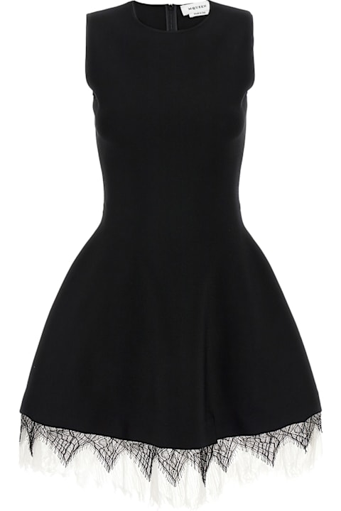 Alexander McQueen Clothing for Women Alexander McQueen Spider Web Lace Dress