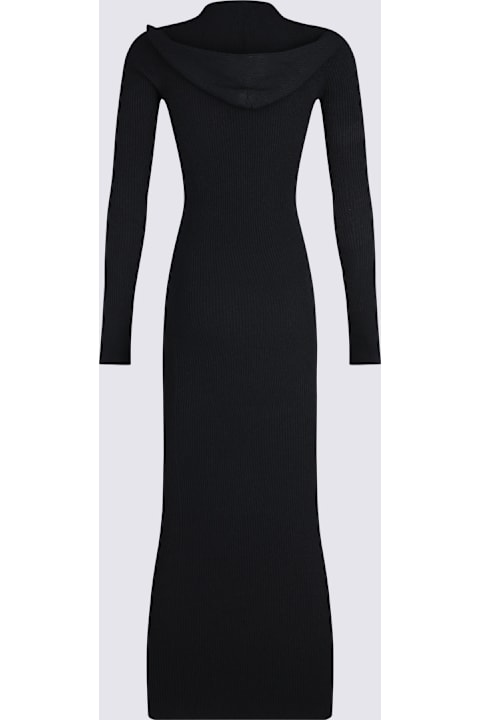 Dresses for Women Alaia Black Viscose Dress