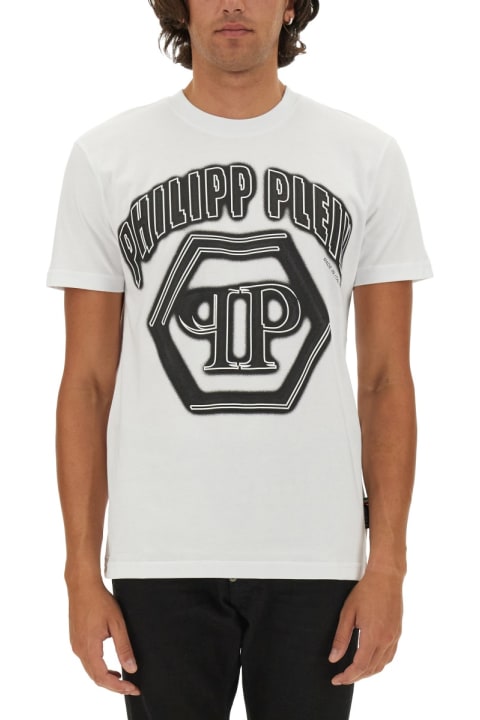 أدوات منزلية Philipp Plein Logo Print T-shirt