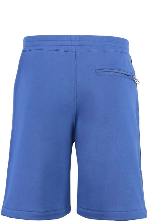 Clothing Sale for Men Alexander McQueen Logo-tape Elasticated Waistband Jersey Shorts