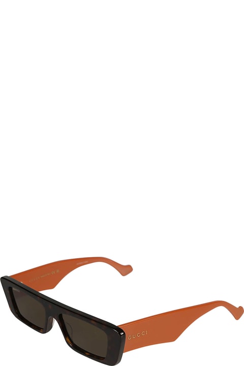 Fashion for Men Gucci Eyewear Rectangle Flat Sunglasses