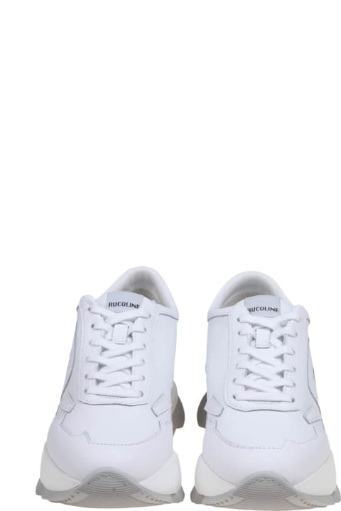 Ruco Line Sneakers for Women Ruco Line White Leather Sneakers