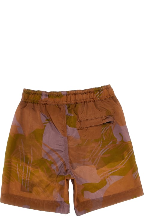 Fashion for Boys Stone Island Junior Printed Swim Shorts