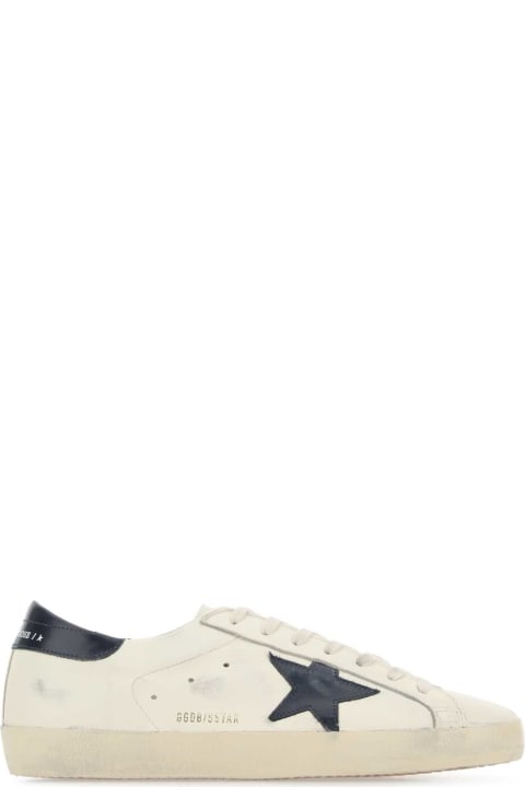 Sneakers for Men Golden Goose Multicolor Leather Super Star Sneakers