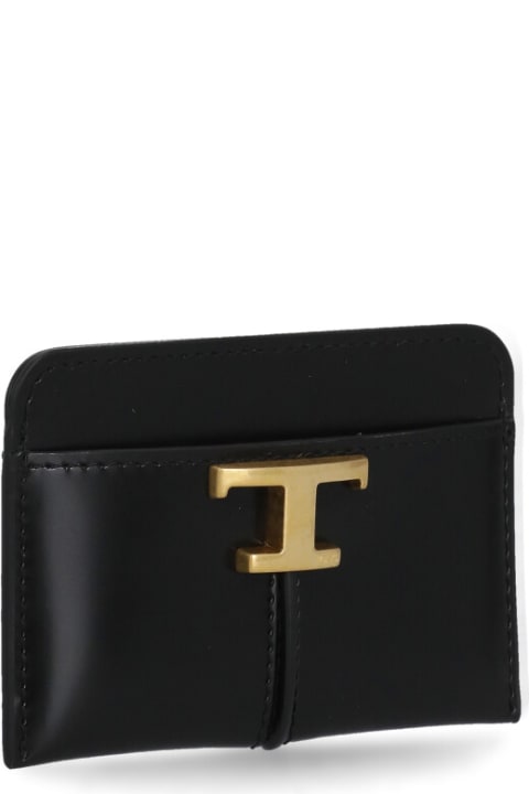 Tod's Wallets for Women Tod's T Timeless Card Holder