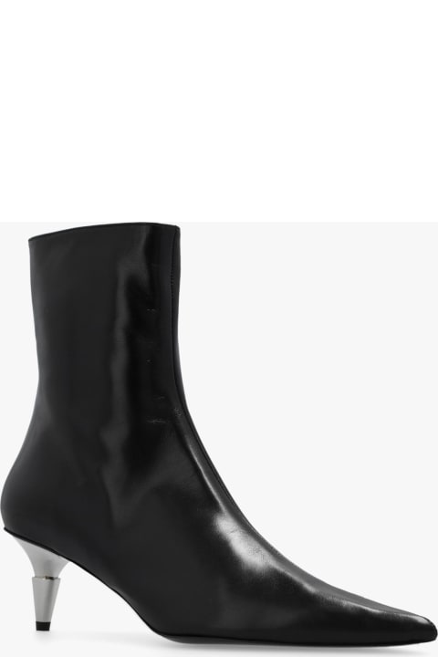 Fashion for Women Proenza Schouler 'spike' Heeled Ankle Boots In Leather