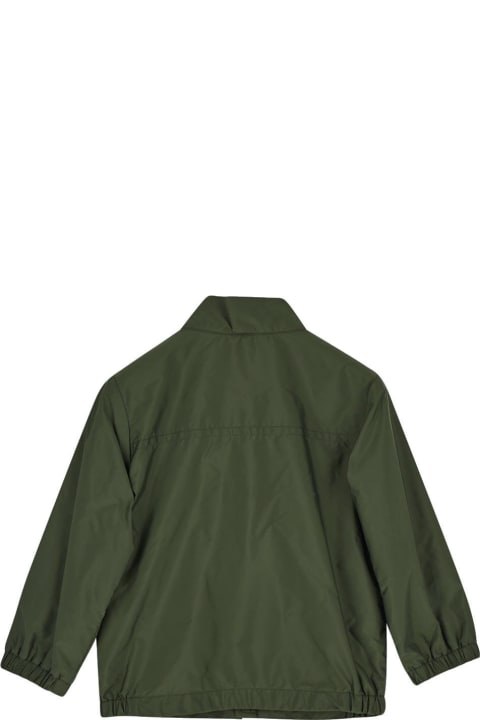 ベビーボーイズ Monclerのコート＆ジャケット Moncler Logo Patch Water-repellent Jacket