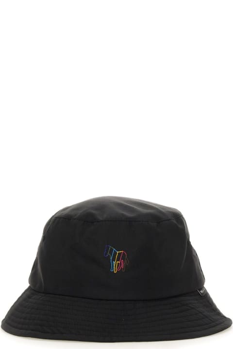 PS by Paul Smith Hats for Men PS by Paul Smith Bucket Hat 'zebra'