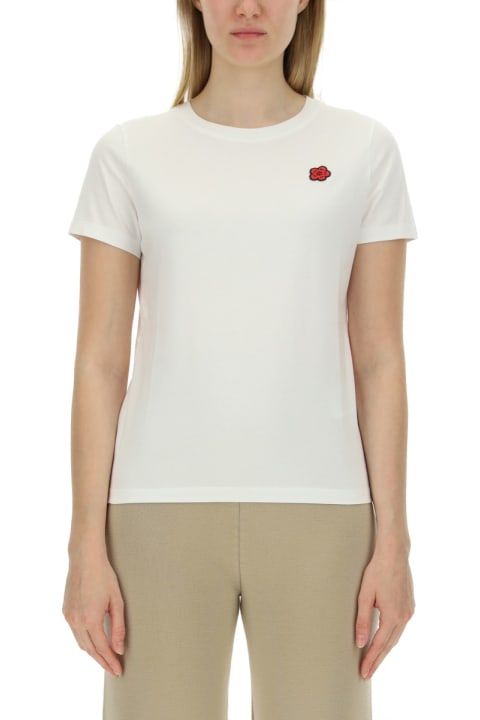 Kenzo Topwear for Women Kenzo T-shirt With Logo Embroidery
