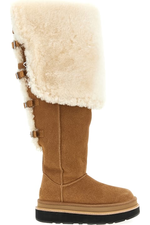 UGG 
thigh High
 Ugg X Sacai Boots