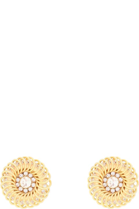 Alessandra Rich Earrings for Women Alessandra Rich Spiral Earrings