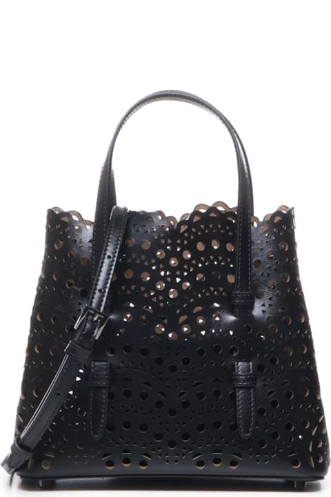 Fashion for Women Alaia Mina 20 Tote Bag In Calfskin