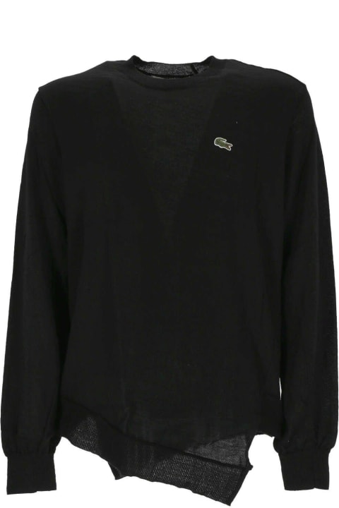 Lacoste Fleeces & Tracksuits for Men Lacoste Shirt X Lacoste Logo Embroidered Crewneck Jumper