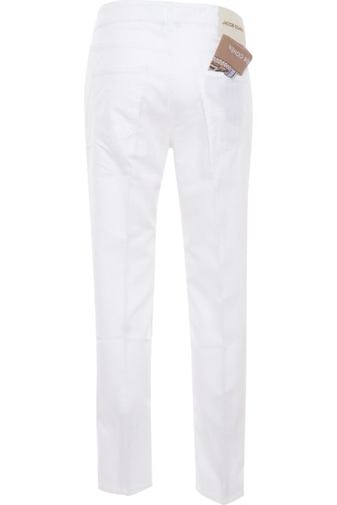 Jacob Cohen Clothing for Men Jacob Cohen White Trousers