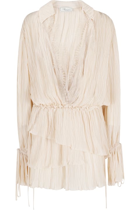 Homeware Blumarine Georg Plisse` Dress