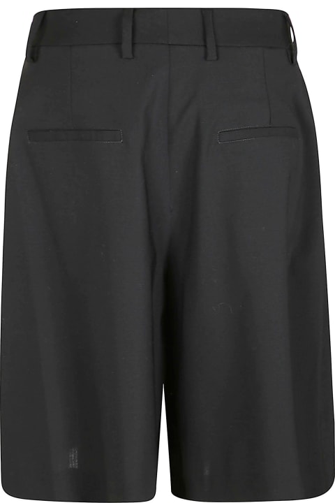 Pants & Shorts for Women Maison Flaneur Wide Leg Plain Trouser Shorts
