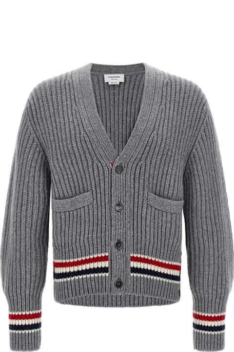 Homeware Thom Browne Rwb Tape Cardigan