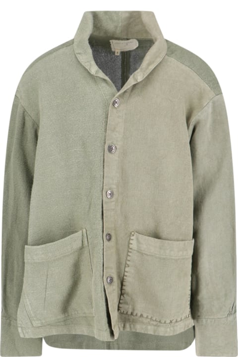 Greg Lauren Clothing for Men Greg Lauren 'shaul Collar Boxy' Jacket