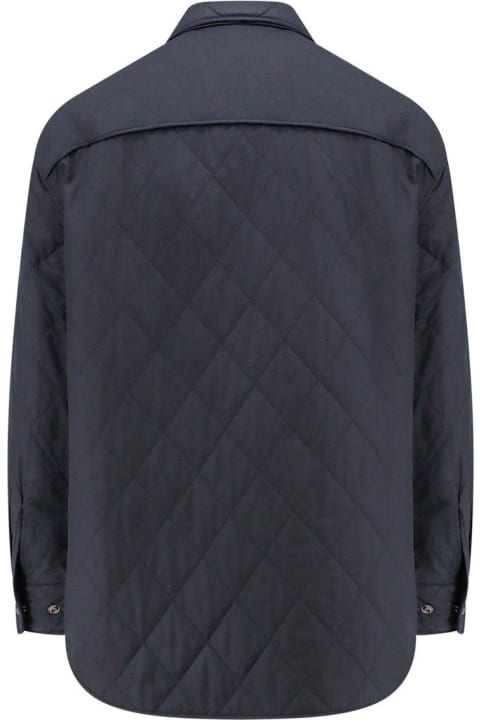 Valentino for Men Valentino Stud Detailed Zip-up Jacket