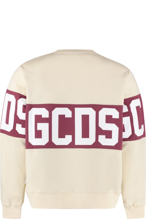 メンズ GCDSのフリース＆ラウンジウェア GCDS Logo Detail Cotton Sweatshirt