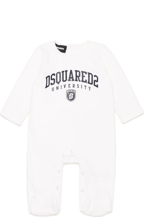 Dsquared2 Bodysuits & Sets for Baby Girls Dsquared2 Tutina Con Stampa