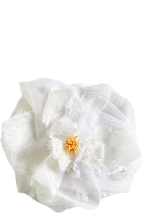 メンズ ブローチ Dolce & Gabbana Flower Brooch