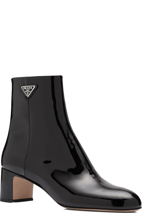 Prada Boots for Women Prada Leather Ankle Boots