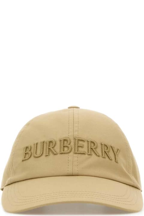 Homeware Burberry Beige Cotton Baseball Cap