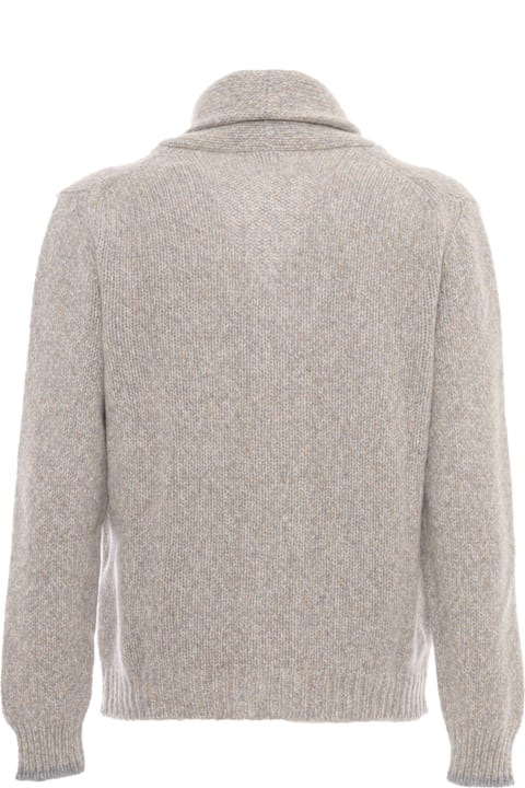 Homeware Fedeli Button Cardigan L/s Knitted Sweater Man