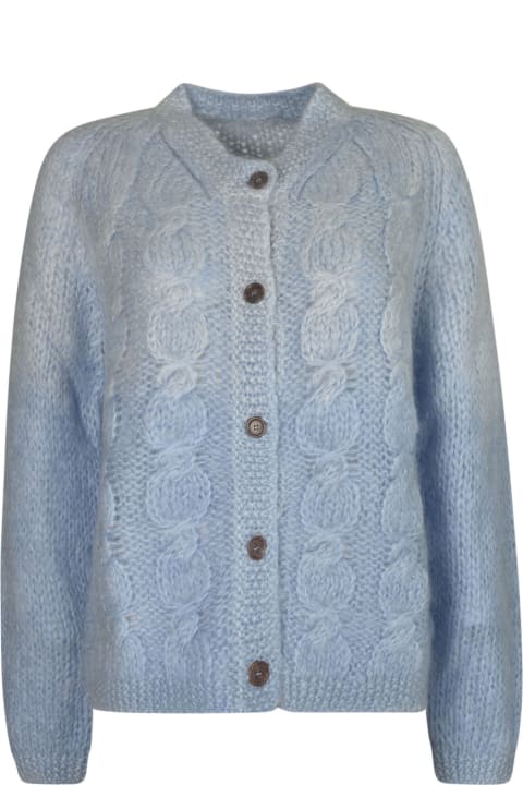 Maison Margiela Sweaters for Men Maison Margiela Knitted Buttoned Cardigan