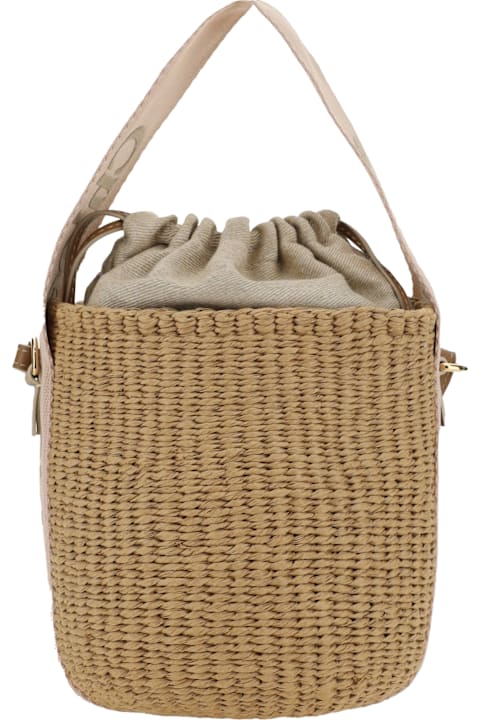 Chloé لـ Women Chloé Woody Bucket Bag