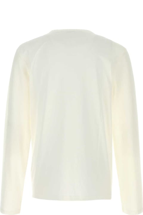 Jil Sander Topwear for Men Jil Sander White Cotton T-shirt